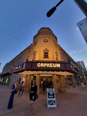 Exterior of the theatre