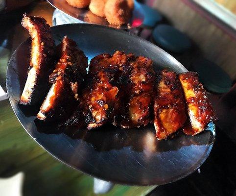 Barbecued Baby Back Ribs