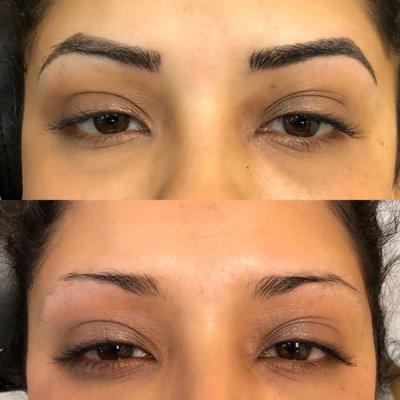 Eyebrow Microblading