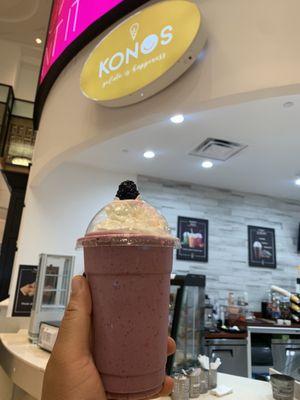 Mix Berries Frulatto (with Strawberry gelato blended)