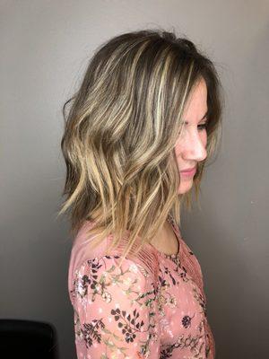 Long layered lob