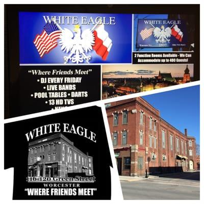 Stop by and see what everyone is saying about the White Eagle " Where Friends Meet"