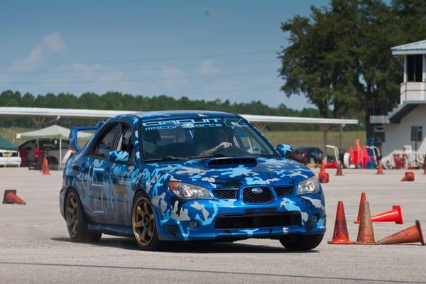 Circuit Motorsports WRX at a local autocross