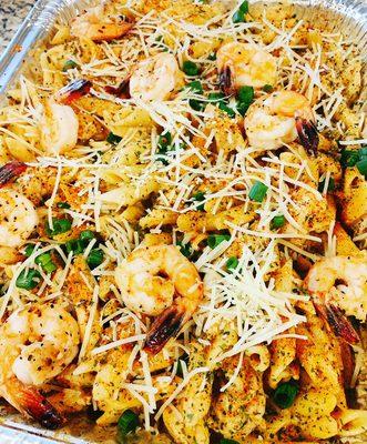 Cajun shrimp pasta