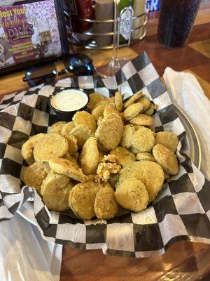 Fried pickles. A must!