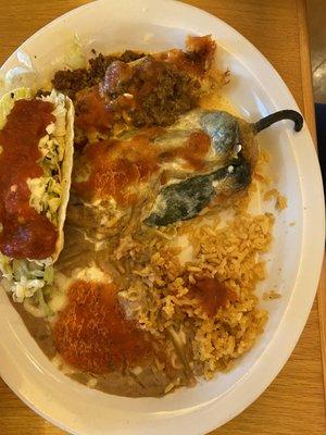 Taco, Chile relleno, tamale