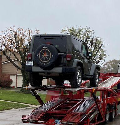 Jeep Wrangler Delivery!