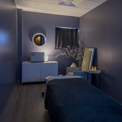 Our treatment rooms are beautiful and restful.