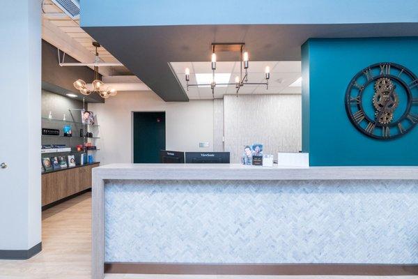 MD Aesthetics and Dermatology: Dr. Martinez-Diaz's office reception