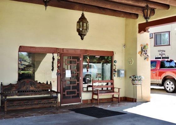 Main lobby and check-in desk