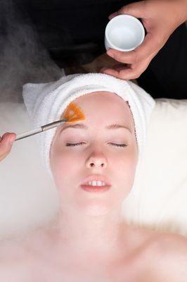 Our soothing facial is perfect for the sensitive skin client. Free of Parabens, gluten or fragrances.