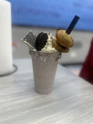 Cookies N' Cream XTREME milk shake. Made fresh and very good. Made to order by the way which is a plus.