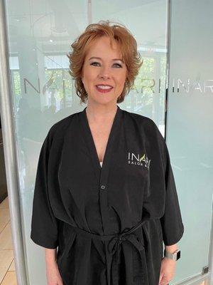 Glam hair and makeup with Sushada and Linh at INARI salon... all ready for WHCD!