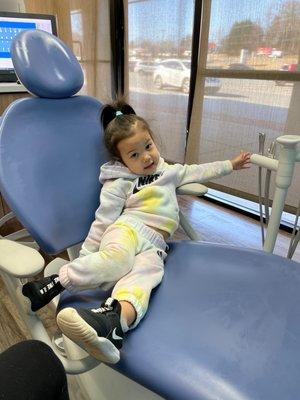 First time at the dentist!