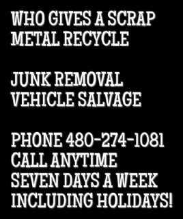 Who Gives a Scrap Metal Recycle and Junk Removal