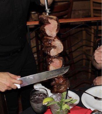 Rodizio - Churrascaria. Almuerzo/ lunch