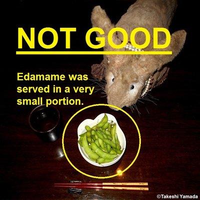 Wasabi (7222 18Ave).Japanese buffet dinner. NOT GOOD FOODS: Very small portion. Edamame Takeshi Yamada and Seara (sea rabbit) 2018