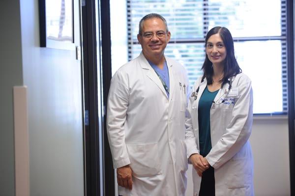 Dr, Ricardo Huete and Dr. Carmen Morales