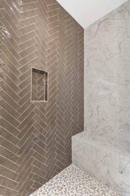 Shower tile