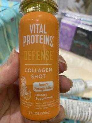 Vital Proteins defense collagen shot (turmeric, pineapple &  lime)