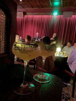 Mexican martini + live band