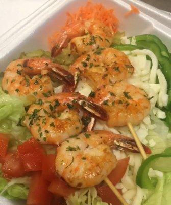 Grilled Shrimp Salad