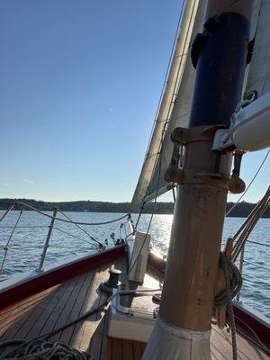 Beautiful Day aboard the Windjammer