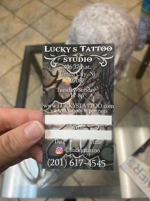 Lucky's Tattoo Parlor