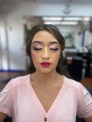 PROM QUINCEAÑERA  WEDDING BIRTHDAY PARTY MAKEUP