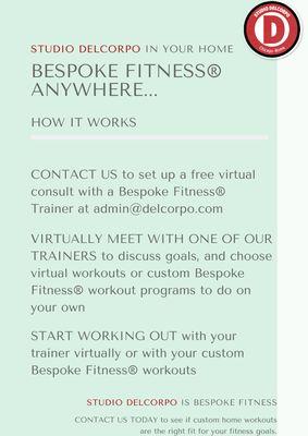 Bespoke Fitness is now virtual!