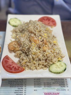 Shrimp fried rice