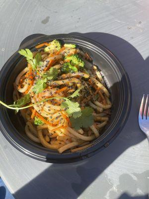 Japanese Pan noodles with shrimp