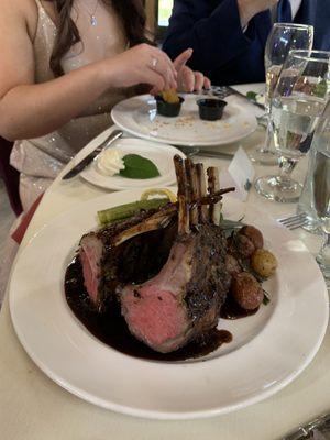 Rack of lamb