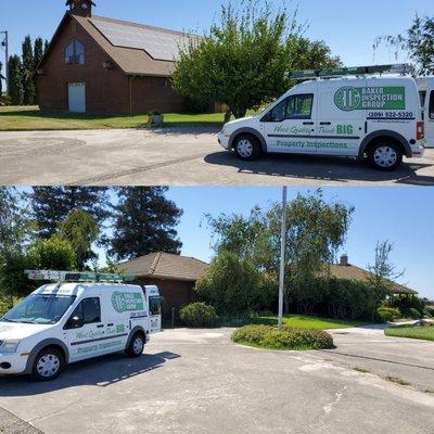 Escalon home and carriage house inspection this morning.