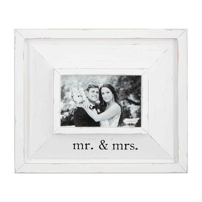 Mr. & Mrs. wedding frames from Mudpie. Visit us to shop the wedding collection.