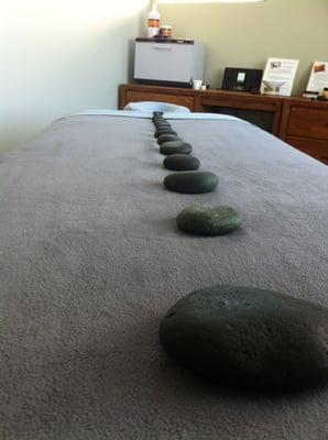 Hot Stone Massage at Awaken Massage Therapy!