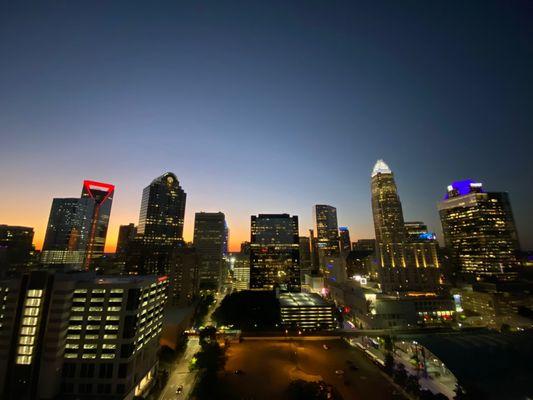 Rooftop view