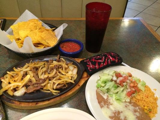 Beef Lunch Fajita's