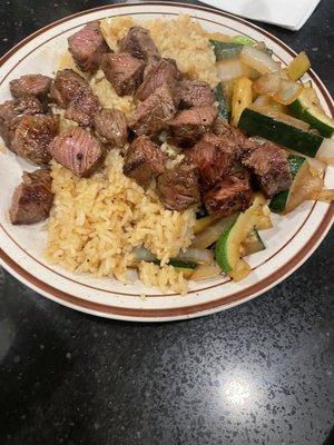 Hibachi Filet mignon