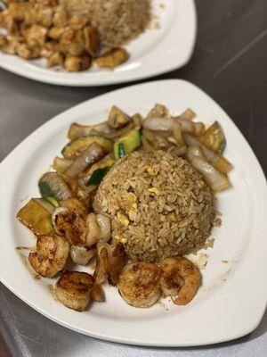 Hibachi Lunch Shrimp