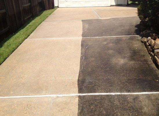 Driveway Power Cleaning