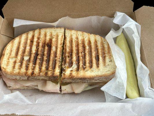 Cubano - comes with pickle and chips