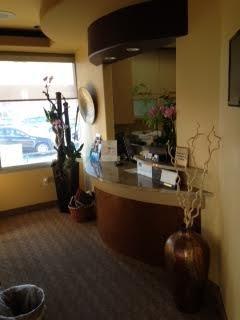 Our reception area.