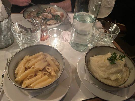 Mashed Potato, Ravioli di Vitello Funghi e Rosmarino