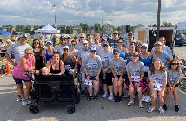 KCOI staff at Fighting Fentanyl 5K, June 2023