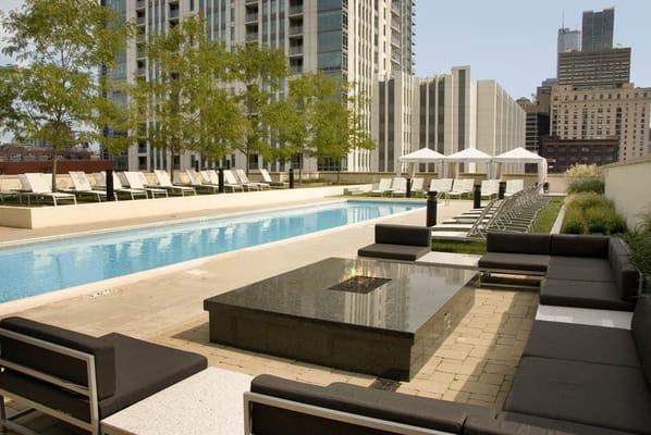 Resort Style Rooftop Pool