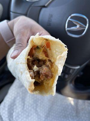 Steak & Egg Burrito