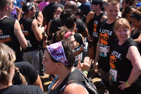 Core Cardio Fitness Tough Mudder Action