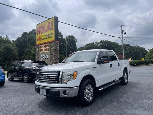 2010 FORD F150
LOW MILES!!!