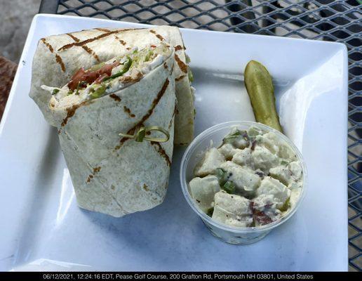 Egg salad Chicken Salad BLT Wrap